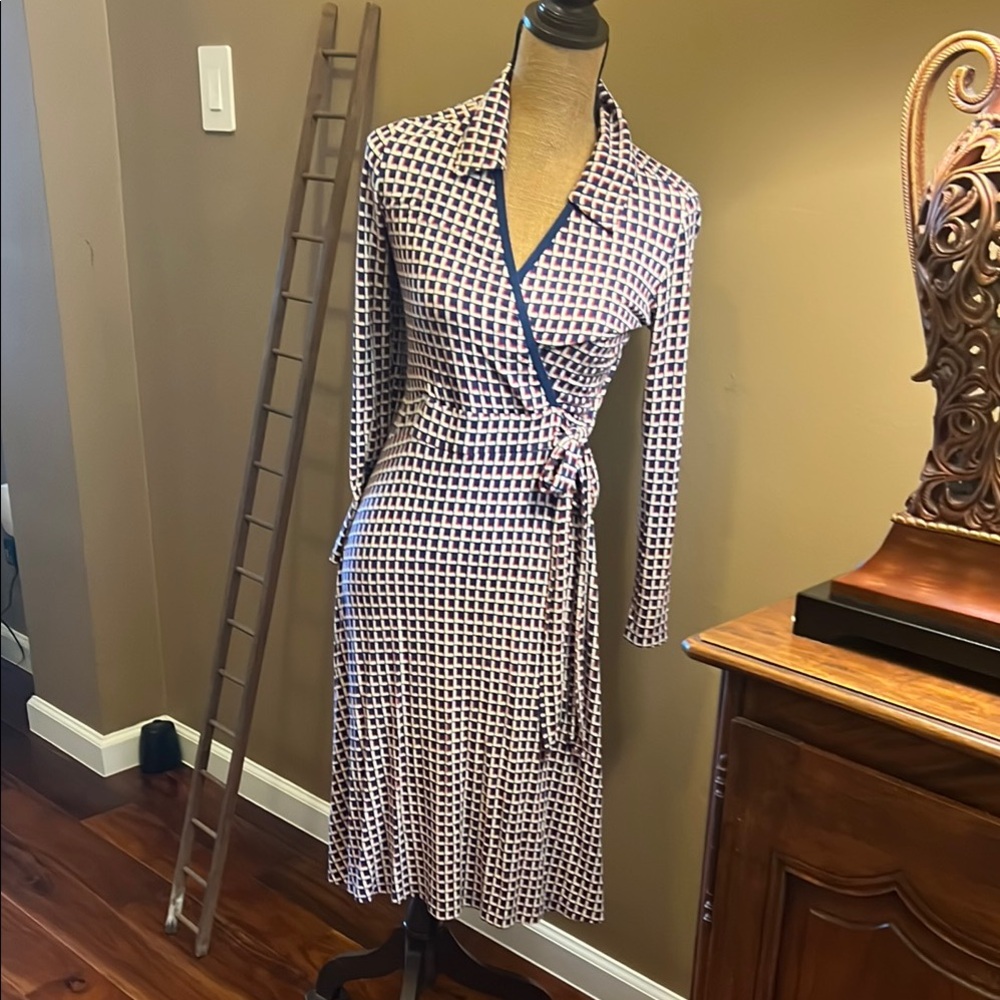 LK Bennett faux Wrap Dress